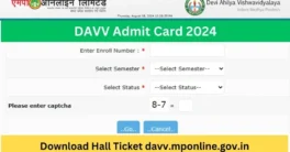 DAVV Admit Card 2024