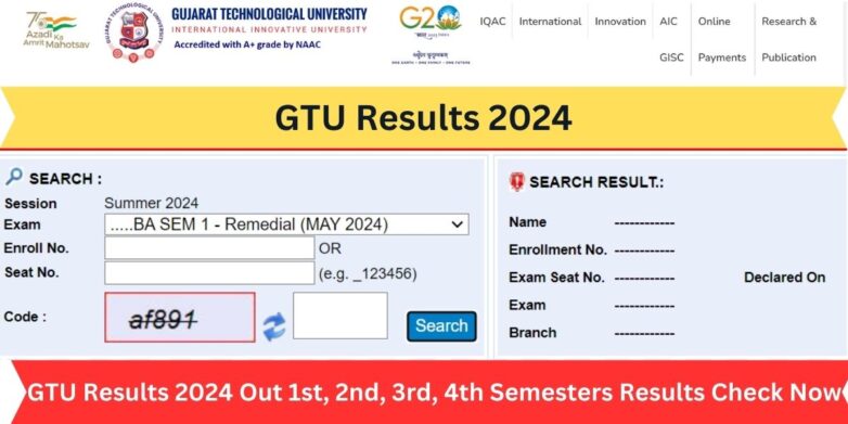 GTU Results 2024