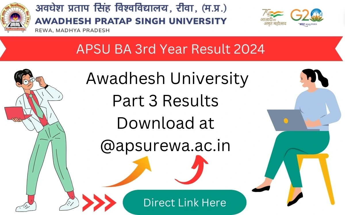 APSU Result 2024 3rd year