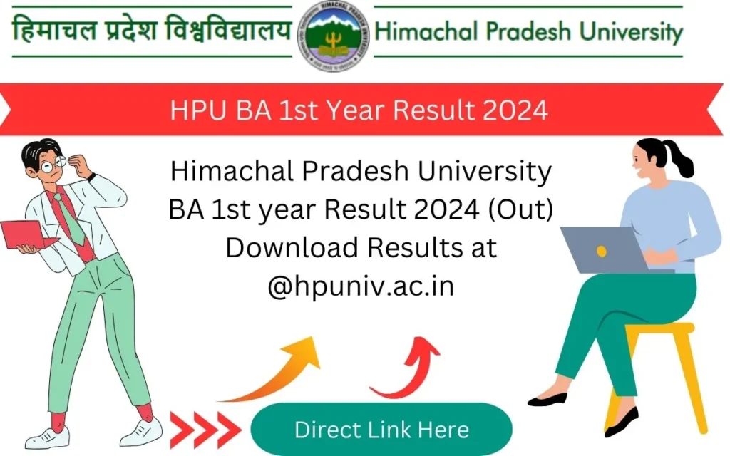 HPU BA 1st Year Result 2024