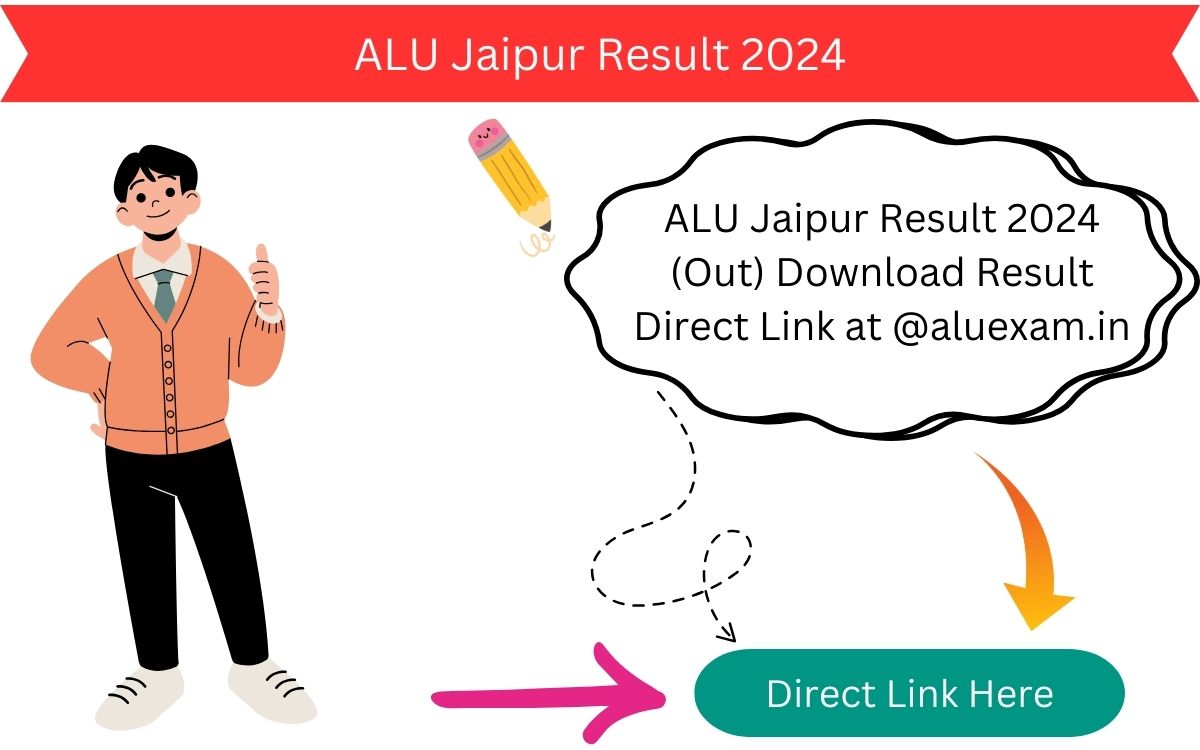 ALU Jaipur Result 2024 (Out) Download Result Direct Link at @aluexam.in