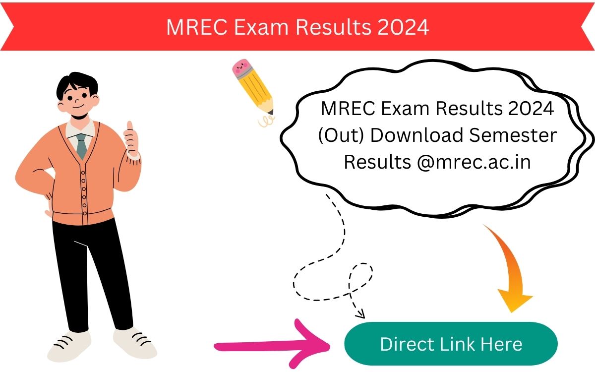 MREC Exam Results 2024 (Out) Download Semester Results @mrec.ac.in